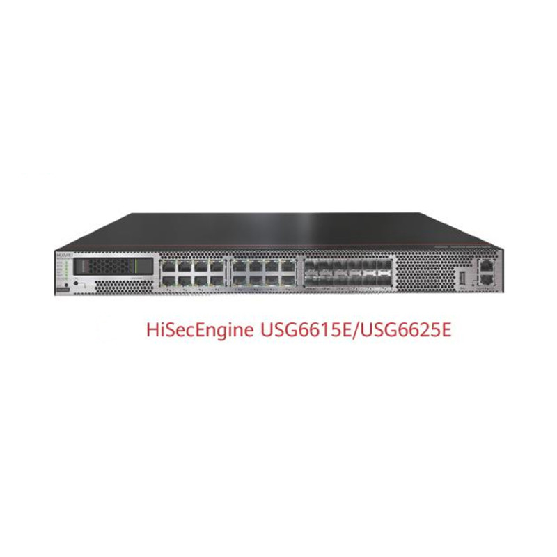 HUA WEI USG6625E-AC Hardware Firewall Host 16*GE RJ45 6*GE SFP 6*10GE SFP+ 8G Memory 1 AC POWER